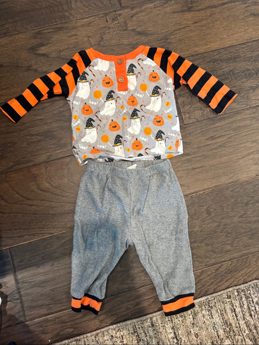 Tesa babe Halloween Ghost & Pumpkin Kids Costume Set